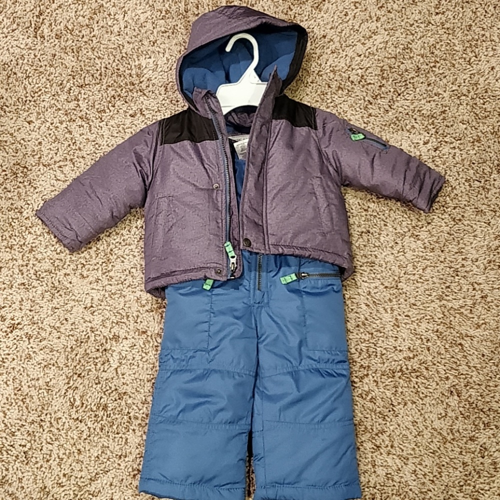 NWOT Carters12 month coat and snow pants